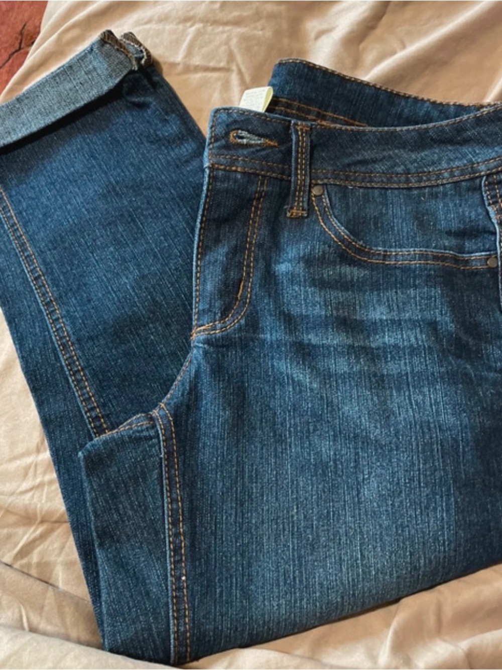 Classic Dark Blue Women’s Jeans - Comfortable Everyday Fit